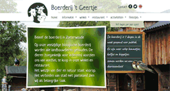 Desktop Screenshot of hetgeertje.nl